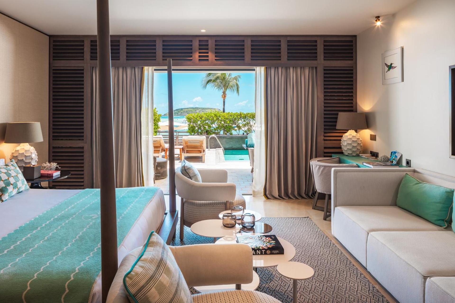 Le Barthelemy Hotel & Spa กุสตาเวีย ภายนอก รูปภาพ