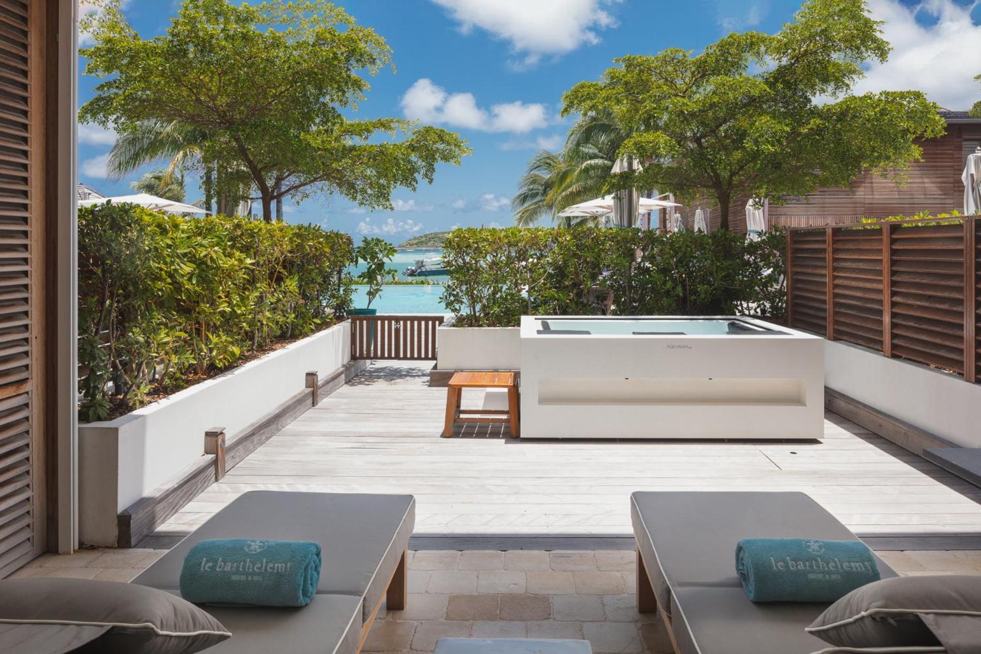 Le Barthelemy Hotel & Spa กุสตาเวีย ภายนอก รูปภาพ